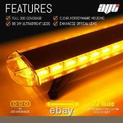 1.2M LED Light Bar Amber Strobe Beacon Recovery Van Truck Lightbar 120cm 1200mm