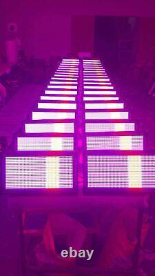 1000W RGB 3 in 1 Led DJ Stage Effect Disco Flash Strobe Light 2pcs Free Shipping
