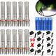 10pcs 990000lm 5 Modes Led Flashlight Rechargeable Torch Zoomable Camping Lamp