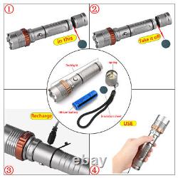 10Pack Super Bright LED Flashlight Torch Light Tactical Zoomable Handheld Lamp