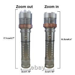 10Pack Super Bright LED Flashlight Torch Light Tactical Zoomable Handheld Lamp