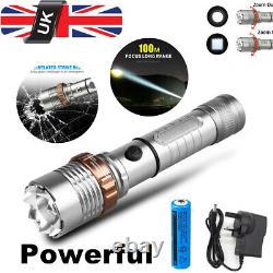 10Pack Super Bright LED Flashlight Torch Light Tactical Zoomable Handheld Lamp