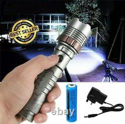 10Pack Super Bright LED Flashlight Torch Light Tactical Zoomable Handheld Lamp