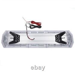 1200MM 48 Van Truck LED Amber Light Bar Flashing Beacon Hazard Recovery Light