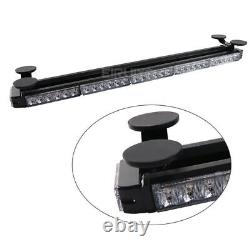 14 49 Mix LED Hazard Warning Emergency Strobe Flash Light Bar Traffic Visor