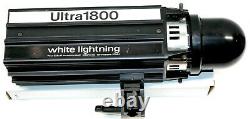 2 White Lighting Ultra 1800 Monolight Studio Flash Strobe Lights Free Shipping
