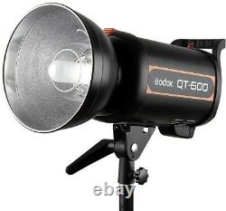 2 x Godox High Speed 600W Professional Studio Strobe Flash Light Lamp Bulb Head