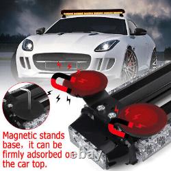 2PCS 78LED Emergency Warning Strobe Light Car Roof Recovery Bar Flashing Beacon