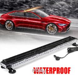 2PCS 78LED Emergency Warning Strobe Light Car Roof Recovery Bar Flashing Beacon