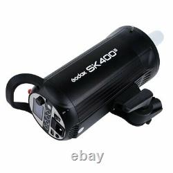 2X Godox SK400II 2.4G 400Ws 5600K Photo Studio Strobe Flash Light Bowens Head