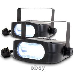 2x Beamz Stroboscope High Power Strobe Lights DJ Club Disco Party Lighting 300W