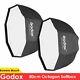 2x Godox 80cm Bowens Mount Softbox For Studio Strobe Flash Light Speedlite