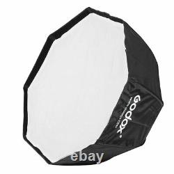 2x Godox SB-UE 95cm Octagon Softbox Bowens Mount For Studio Strobe Flash Light