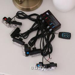 3 pcs 16 LED Strobe Lights Flashing Strobe Lights Lamp Kit for Vehicle ATV UTV