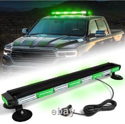 34inch 166 LED Emergency Rooftop Strobe Lights Bar Flashing Safety Traffic B11