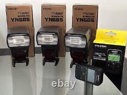 3x YONGNUO YN685 speedlite + 1x YN622N-TX Wireless Flash Controller for NIKON