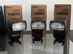 3x YONGNUO YN685 speedlite + 1x YN622N-TX Wireless Flash Controller for NIKON