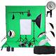 3x150w Flash Strobe Kit Photography Studio Flash Lighting Softbox W Backdrop Pro
