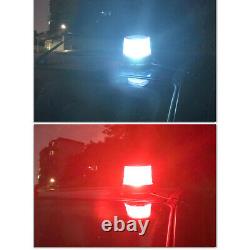 4 pcs Warning Light Magnetic Flashing High Power Strobe Beacon for Car Auto