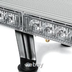 45.6 inch Emergency Flashing Lamp Bar 78 LED Amber Car Strobe Light Warning +