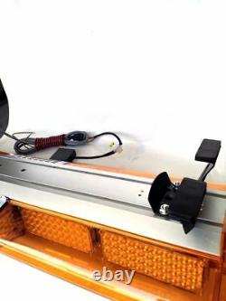 47 24v 120cm Bolt Fixed Led Amber Light Bar Strobe Beacon Recovery Vehicles