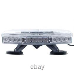 56 LED Flashing Beacon Warning Strobe Light Recovery Bar + 144W LED Work Light