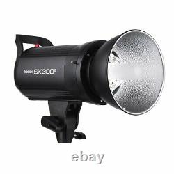 600W 2X Godox SK300II 300W Photo 2.4G Studio Flash Strobe Light +Trigger f Nikon