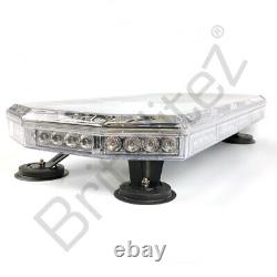 60cm LED Recovery Light bar 600mm R65 Amber 12/24v Flashing Strobe Light Beacon