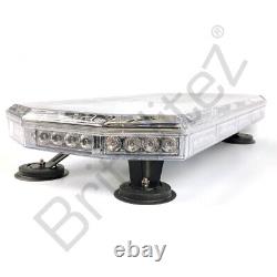 60cm R65 Amber LED Recovery Magnetic/Bolt Light bar 600mm Flashing Beacon Strobe