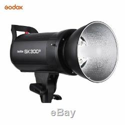 900W 3x Godox SK300II Studio Strobe Flash Light Head f Canon Sony Nikon Fujifilm