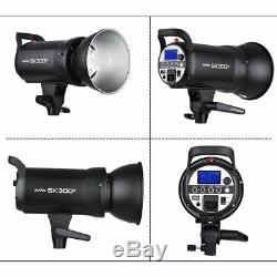 900W 3x Godox SK300II Studio Strobe Flash Light Head f Canon Sony Nikon Fujifilm