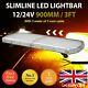 900mm Lightbar Recovery Slimline Led Beacon Lights Amber Flash 3foot 35 90cm