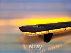 900mm Lightbar Recovery Slimline LED Beacon Lights Amber Flash 3ft 35 90cm