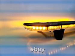 900mm Lightbar Recovery Slimline LED Beacon Lights Amber Flash 3ft 35 90cm