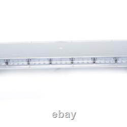 96 LED 12-24V Amber Recovery Strobe Light Flashing Light Bar Beacon Car 1310mm