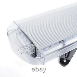 96 LED 12-24V Amber Recovery Strobe Light Flashing Light Bar Beacon Car 1310mm