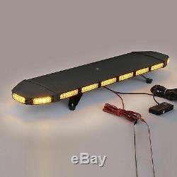 96 LEDs Emergency Bar Recovery Flashing Warning Strobe Light Beacon 21 Modes