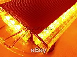 975mm 3872w Led Wor Light Bar Top Beacon Recovery Flashing Strobe Lights Yellow