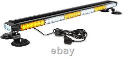 ASPL 38.5 78 LED Strobe Light Bar Double Side Flashing High Intensity Emergency