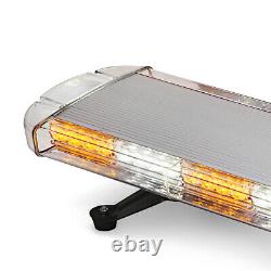 Amber 88LED Recovery Light bar 1067mm 12/24v Flashing Beacon Truck Light Strobes