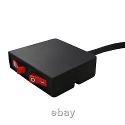 Amber LED Flashing Warning Recovery Light Bar Magnetic Car Van Strobe Beacon