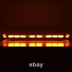 Amber LED Recovery Light bar 1200mm 12/24v Flashing Beacon Truck Light Strobes