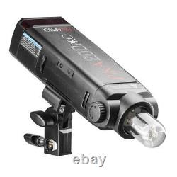 Battery Powered Portable Flash Strobe Kit with Umbrella Softbox and Stand 200Ws