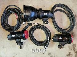 Calumet Elite Strobe Set with Three Strobes and Cables