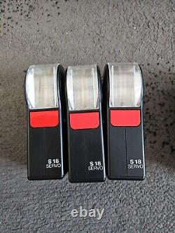 Camera Flash 4 X Wotan 1 X SC 18 Servo, 3 X S 18 camera flash FULLY TESTED