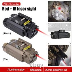 DBAL-PL LED IR Light Combo Red IR Laser Visible Laser Strobe Pistol Flashlight