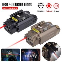 DBAL-PL LED IR Light Combo Red IR Laser Visible Laser Strobe Pistol Flashlight