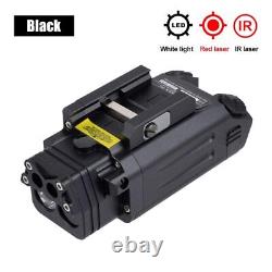 DBAL-PL LED IR Light Combo Red IR Laser Visible Laser Strobe Pistol Flashlight