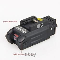 DBAL-PL LED IR Light Combo Red IR Laser Visible Laser Strobe Pistol Flashlight