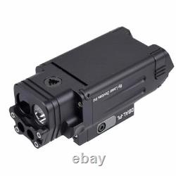 DBAL-PL Pistol Flashlight Red Laser & IR Light Illuminator LED Gun Light Strobe